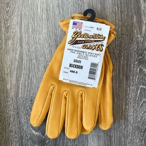Leather glove of Yellowstone Brand Form fitting gloves-New w/tag